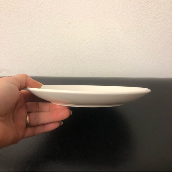 New set of 6 Royal Norfolk  8” Appetizer Salad Plates White/Contemporary - Picture 4 of 10